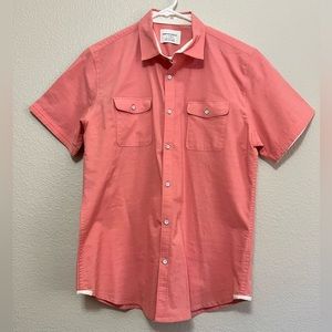 Paper Denim & Cloth Men’s Slim Short Sleeve Button Down Size Large